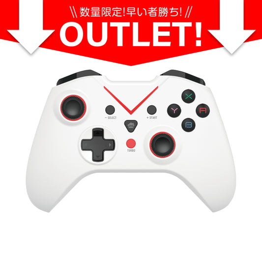 【アウトレット】Switch用 ワイヤレスゲームパッドTurbo