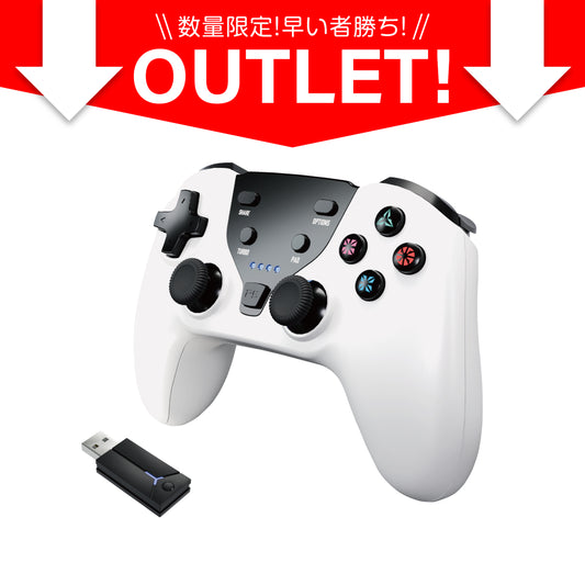 【アウトレット】PS4用 ワイヤレスゲームパッドMacro